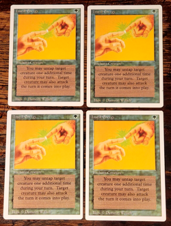 4x Instill Energy x4 Revised Edition EX+ MTG Vintage Playset & FREE/Fast ship! - Image 1