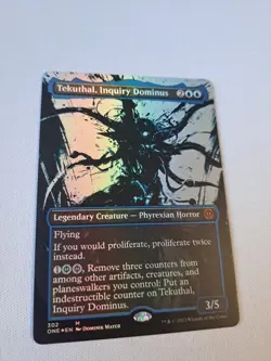 MTG - Tekuthal, Inquiry Dominus (Showcase) (Foil) Phrexia: All Will Be One - LP - Image 2