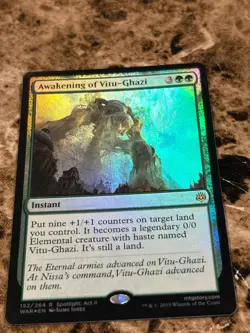 AWAKENING OF VITU-GHAZI Magic MTG War of the Spark Foil - Image 1