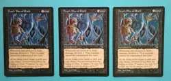 Magic the Gathering MTG Tempest DEATH PITS OF RATH X 3 LP/EX RARE 1997 Nice! - Image 1