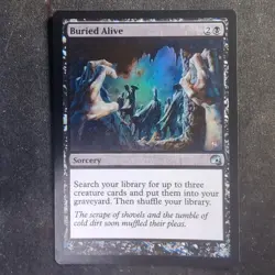 Buried Alive - Foil - Premium Deck Series: Graveborn (MTG) - Image 1
