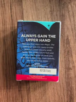 Magic The gathering Marvel Spider-Man 2099 NYCC Welcome Deck Blue - Image 3