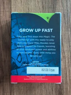 NYCC MARVEL'S SPIDER-MAN WELCOME DECK |Magic: The Gathering. Green Deck Miles - Image 3