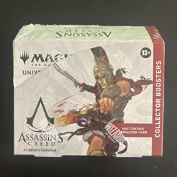 MTG Assassin's Creed Collector Booster Box - Magic the Gathering - New & Sealed! - Image 1