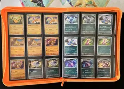 Pokemon SV: 151 Master Base Set w/ Promos & Vault X Neon Orange Binder NM/MINT - Image 5