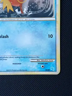 Pokemon Magikarp 19/30 HGSS Trainer Kit: Gyarados & Raichu Non Holo Promo - Image 4