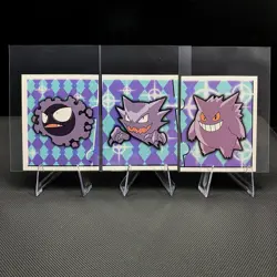 1999 Topps Merlin Pokemon Gastly, Haunter, Gengar Evolution PACK FRESH! - Image 1