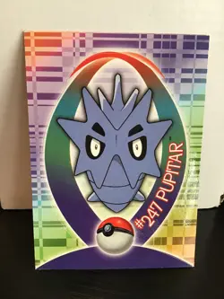 Topps Pokemon TV Animation Edition 35 of 37 Stickers 247 Pupitar - Image 1