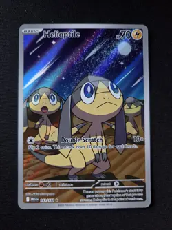 Pokemon MEGA EVOLUTION Helioptile 143/132 English NM Illustration Rare - Image 1