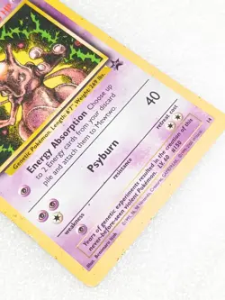Pokemon Mewtwo 14/102 - Base Set Rare Non-Holo - WOTC 1999 -MP/LP - Image 3