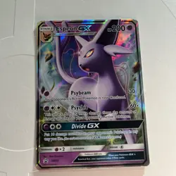 Pokemon TCG Espeon GX SM35 Black Star Promo Holo MINT - Image 1