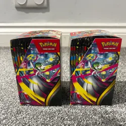 ⭐2x Pokemon TCG Mega Evolution Half Booster Box Outer box UnSealed (36 packs)🚚 - Image 3