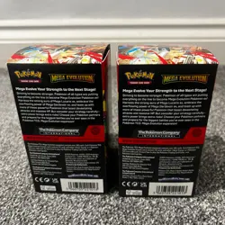 ⭐2x Pokemon TCG Mega Evolution Half Booster Box Outer box UnSealed (36 packs)🚚 - Image 5