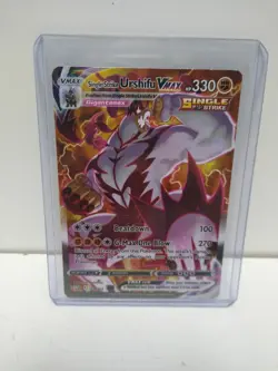 Pokemon Single Strike Urshifu VMax Alternate Art Secret SWSH05 Battle Styles... - Image 1