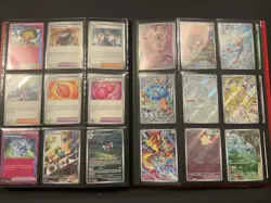 Pokemon Scarlet & Violet Stellar Crown Complete Master Set NM Promos W Binder - Image 1