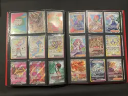 Pokemon Scarlet & Violet Stellar Crown Complete Master Set NM Promos W Binder - Image 2