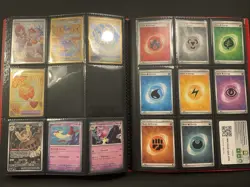 Pokemon Scarlet & Violet Stellar Crown Complete Master Set NM Promos W Binder - Image 3