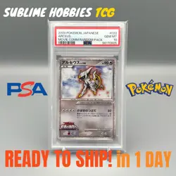 Psa 10 Arceus Holo Movie Commemoration Movie Pack Promo Pokemon 022 - Image 1