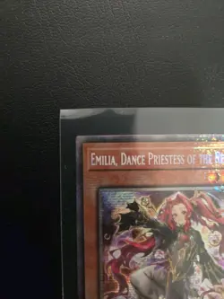 Yu-Gi-Oh! Emilia, Dance Priestess of the Nekroz Starlight Rare BLMM-EN025 - Image 3