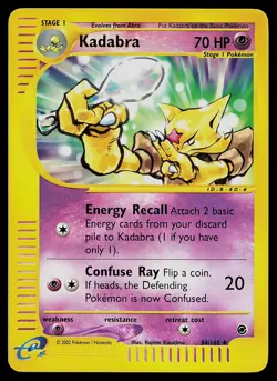 Pokemon Card - Kadabra Expedition 84/165 Reverse Holo - Image 1