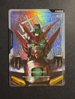 Gundam TCG Card Game Dual Impact Foil Resource GD02 C+ R-011 Gundam Epyon - Image 1