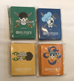 One Piece TCG Official Limited Card Sleeve Premium Mat Vol.2 Set of 4 - Image 1