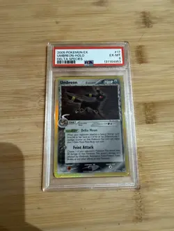 Pokemon TCG Umbreon Delta Species Holo Rare Card 17/113 PSA 6 - Image 1