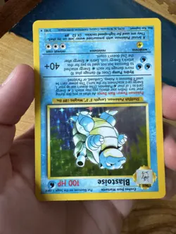 Blastoise 002/130 Base Set 2 Holo 2000 Vintage Pokemon Card LP - Image 4