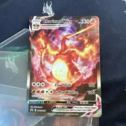 Pokemon TCG Charizard VMAX SWSH261 Black Star Promos Holo Card - Image 1
