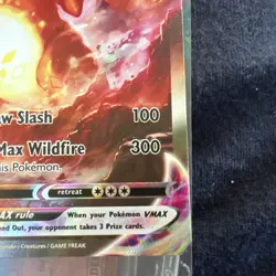 Pokemon TCG Charizard VMAX SWSH261 Black Star Promos Holo Card - Image 5
