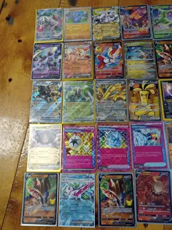 Pokemon TCG Card Lot of 45 Pokemon Cards ONLY GX/V/VMAX/EX Gholdengo Rare - Image 2