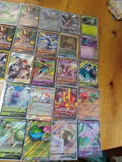 Pokemon TCG Card Lot of 45 Pokemon Cards ONLY GX/V/VMAX/EX Gholdengo Rare - Image 5