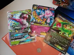 Official Pokemon TCG Lot of cards-playing mat-storage containers Free shipping! - Image 5
