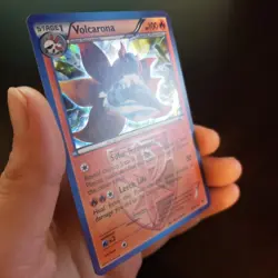 Volcarona Plasma Freeze Black White Theme Deck Exclusive Rare Pokemon Card *** - Image 3