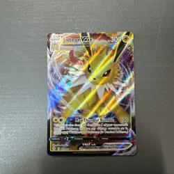Jolteon VMAX 051/203 Evolving Skies Full Art Ultra Rare Pokemon Card TCG NM-Mint - Image 1
