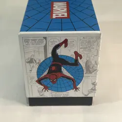 MTG Magic Spiderman EMPTY Foil Gift Box Card Storage Spin Down Die Collectible - Image 2