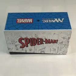 MTG Magic Spiderman EMPTY Foil Gift Box Card Storage Spin Down Die Collectible - Image 3