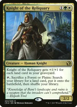 Knight of the Reliquary Iconic Masters MINT White Green Rare MAGIC CARD ABUGames - Image 1
