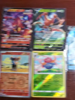 Pokemon 5 Card Lot Holos EX, V And Rare Cards , Great Value Set Building Lot4 - Image 2