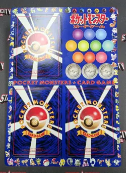 1998 Japanese Unpeeled Pokemon Vending Machine Cards Series 2 Sheet #18 - Red - Image 2