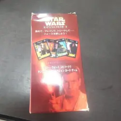 TOMY Star Wars EP1 cards 1 box of 30 Menace of Darth Maul Young Jedi Unopened - Image 2