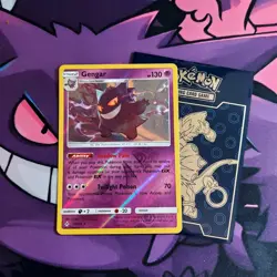 Pokemon Card Gengar Unbroken Bonds Reverse Holo Rare 70/214 Near Mint - Image 1