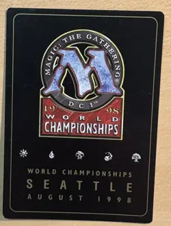 CATACLYSM 1998 Magic The Gathering World Championship Card Brian Hacker, NM-MT - Image 2