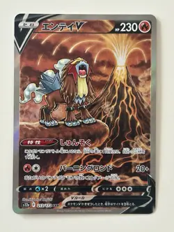 Entei V SAR 213/172 s12a VSTAR Universe Japanese Pokemon Card Excellent Japan JP - Image 1