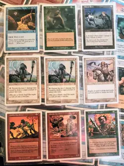 vintage magic the gathering 73 card lot Seventh Edition, Sixth Edition, 1999... - Image 5