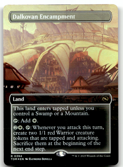 Dalkovan Encampment (Borderless) R Tarkir: Dragonstorm 394 NM - Image 1