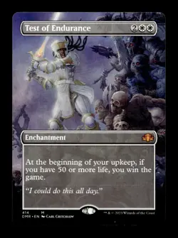 Test of Endurance (Borderless) 414 M Dominaria Remastered - Image 1