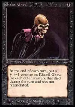 Magic MTG Arabian Nights Khabal Ghoul NEAR MINT NM - Image 1