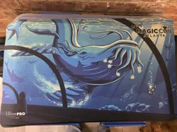 MagicCon: Atlanta 2025 Exclusive Playmat - "Get Lost" Fblthp MTG Aquarium Whale - Image 1