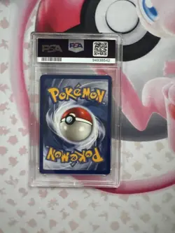 1999 Pokemon Fossil Geodude 1st Edition PSA 6 - Image 2